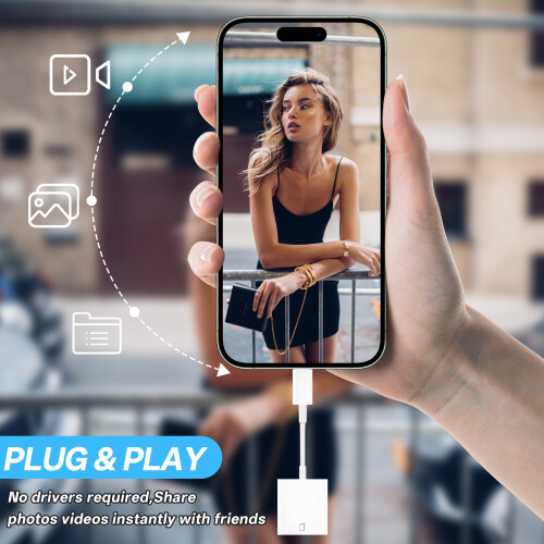 Αναγνώστης καρτών μνήμης USB C, Αναγνώστης καρτών OTG SD υψηλής ταχύτητας μεταφοράς USB 2