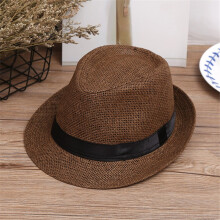 Kids' Fedora Summer Hat – Compatible with Beach Straw Gangster Style