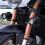 2pcs Motorcycle Fog Light Brackets Front Fork Lamp Bracket Motorcycle Light Holder 4
