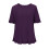 Γυναικείο Casual Tunic Μπλούζα με Κοντομάνικο Στυλ VERUGU, Στρογγυλή Λαιμόκοψη με Κουμπιά 5