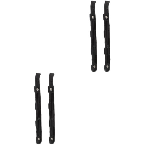 Trilho de montagem de disco rígido de 3,5 polegadas em plástico (2 pares)