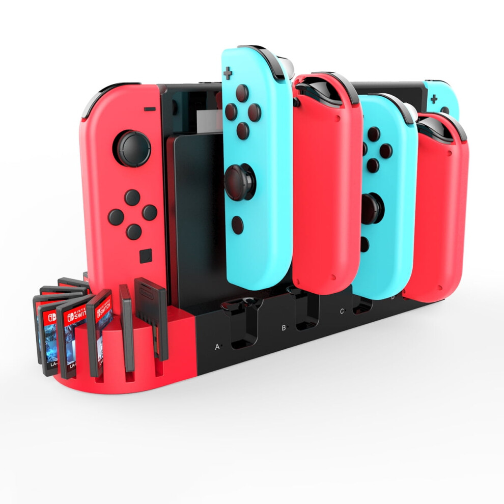 Ipega Charging Dock For Nintendo Switch Joy-Cons Â 2-In-1 9132278227429