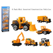 6er-Pack Mini-Baustellenfahrzeuge und Spielzeugautos für Kinder, ferngesteuertes Auto für Kleinkinder, R34Hot Wheels kleinste spielbare Geige der