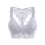 Γυναικείο σουτιέν bralette με δαντέλα και halter – Χωρίς ενίσχυση, χωρίς μπανέλες, με V 1