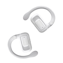 Oversættelseshovedtelefoner Bluetooth 5.3 dobbeltvejs hvide