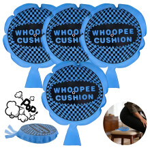 4Pcs Whoopie Cushion,Funny Sponge Fart Noise Maker,Self-Inflating Whoopee Cushion,Party Favor Sound Prank Stuff,Blue