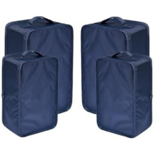Sammenleggbar vanntett skoveske – 30,5 x 21,5 x 11,5 cm, nylon