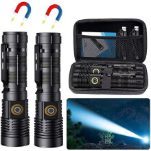 ZLC Rechargeable Tactical Flashlight 1500m 5-Mode USB-C
