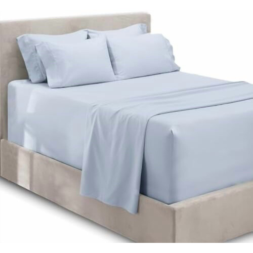 Microfiber California King Sheet Set Deep Pocket 18-24"