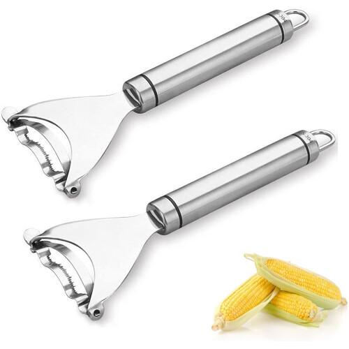 Maisschäler aus Edelstahl – 2er-Pack