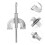 Drum Lug Professional Connector Useful Drum Set Part Accessory Drum Fixing Screw 6