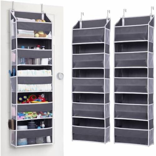 Organizer da porta a 5 ripiani in tessuto non tessuto