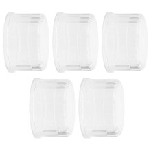 5pcs Shaker Cup Lid Replacement Shaker Cup Caps Anti-Splash Lid for Shaker Bottles for Home and Bar Use Plastic Shaker Caps