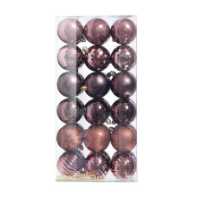 Shatterproof Christmas Ornaments Set, 36 Pcs Green Xmas Tree Baubles, 1.18" (3cm), Compatible with Holiday Decor