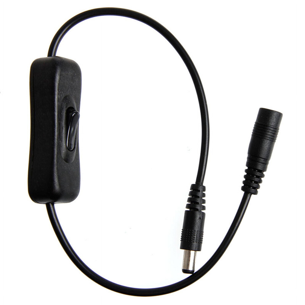 Sieyio For Dc 5.5X2.1mm Male To Female Plug Connector Barrel Jack Power Adapter For Dc Power Extension Cable Switch For Led St 9426043802561