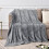Fleecefilt 122x152 cm – 3D-ribbad rand 2