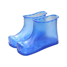 Portable Foot Bath Shoes with Ball Massage, Acupressure Design, Water Saving & Easy Storage – Compatible with Home/Travel