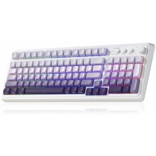 S99 Wireless Keyboard: Tri-Mode (Bluetooth/2.4GHz/USB-C), RGB Backlit, Number Pad, Media Knob — Compatible with MAC, Xbox, PC