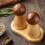NUTEDOM1 Set Sel et Poivre en Bois en Forme de Champignon Manuel d'utilisation 3
