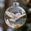 Vintage κρυστάλλινο κρεμαστό στολίδι με πουλί 1