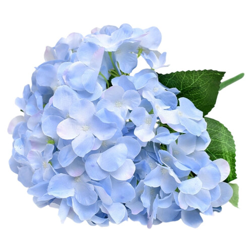 Artificial Hydrangea Bouquet Light Blue 35cm