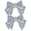 Ciondoli per scarpe in argento con strass – 2 pezzi 1