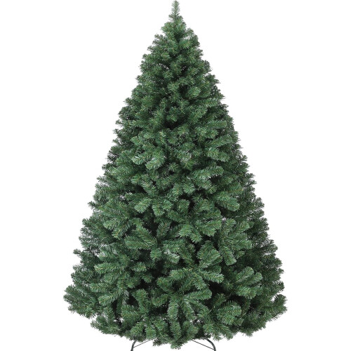 6ft Artificial Christmas Tree Spruce with Metal Hinges and