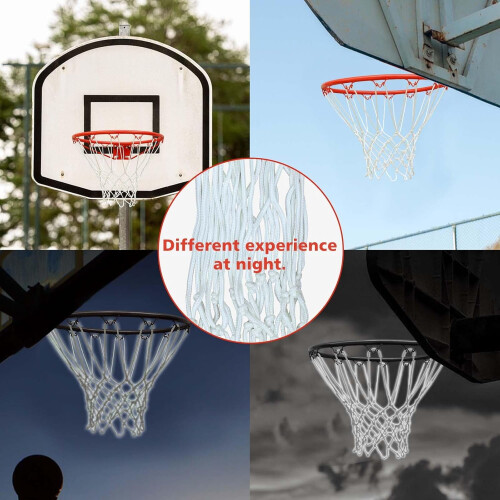 Selvlysende basketballnet – Standard 18,9" med 12 1