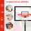 Selvlysende basketballnet – Standard 18,9" med 12 5