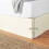 Lightweight Pleated Bed Skirt, King, Beige, Solid 4