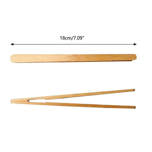 Hariumiu Bambus-Toastzange, 18 cm, 4er-Pack 2