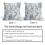 Fodere per cuscini in stile Chinoiserie, in cotone e lino, 45x45 cm, set da 2 5