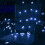 Solar Snowflake String Light, 39ft 100LED, 8 Modes, Waterproof, for Patio/Garden/Christmas Tree, Blue 4