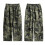 Gutte Camo Cargo Bukser Grønne Elastisk Midje Løs Passform 15-16 3