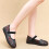 Γυναικεία Casual Flats με κέντημα λουλουδιών, Slip-On Flats με αναπνεύσιμο πλέγμα, Γυναικεία 4