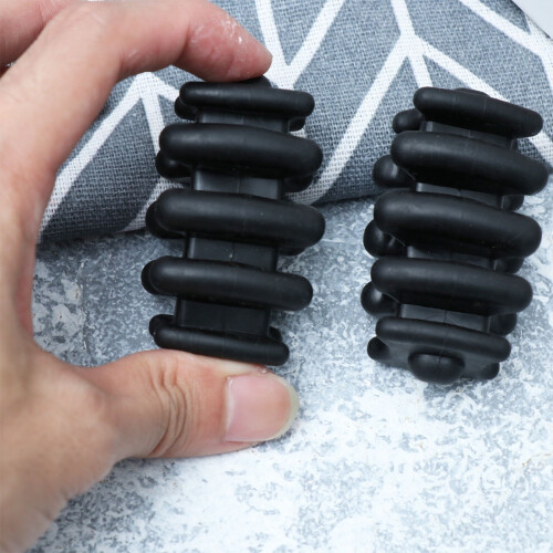 1 Pair Black Rubber Bow Stabilizer for Vibration Reduction and Noise Reduction 2