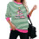 Dames sweatshirt met kerstprint, lange mouwen. 4