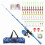 Set canna da pesca telescopica per bambini con mulinello e esche. 2