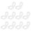 Christmas light gutter clips outdoor 100 pcs 5