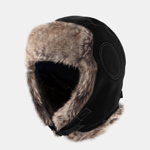 Cappello invernale unisex da trapper con paraorecchie e pile sherpa 2