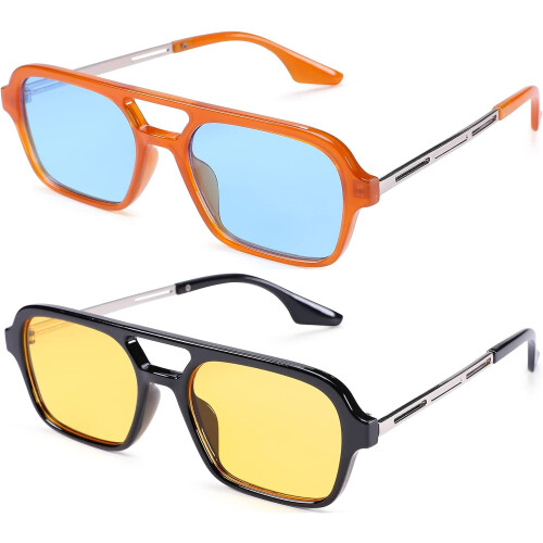 Γυαλιά ηλίου Vintage Aviator Small Frame της δεκαετίας του '70 για γυναίκες και άνδρες,