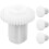 Worgeous4pcs Τροχός Μηχανής Κασέτας Ρουλεμάν Κασέτας Ανταλλακτικά Κυλίνδρου 1