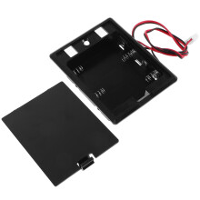 Batteriebox für AA-Batterien, sicherer Aufbewahrungskoffer
