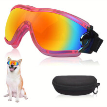 Petite Shades for Pups – Trendy Sunglass Frames for Medium to Large Dogs, Non-UV, Compatible with Beach, Winter & Motorcycle Outings