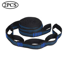 Adjustable Tree Hanging Hammock Straps, Blue (2 Count)
