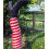 Gambe da strega cattiva, decorazione verde per Halloween 8