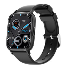 Bluetooth-fähige Smartwatch mit Musik- und Anruffunktion sowie Sportarmband