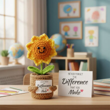 Cadeaux tournesol pour femmes et hommes – Saint-Valentin, anniversaire, remerciement aux enseignants, soutien émotionnel – Compatibles avec les