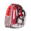 GASTROPOD Cat Backpack with Panoramic Window, 6-Vent Breathable Carrier – Red, Compatible with Cats 1