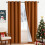 Cortinas Blackout Laranja Queimado 52x84 polegadas Conjunto de 2 1